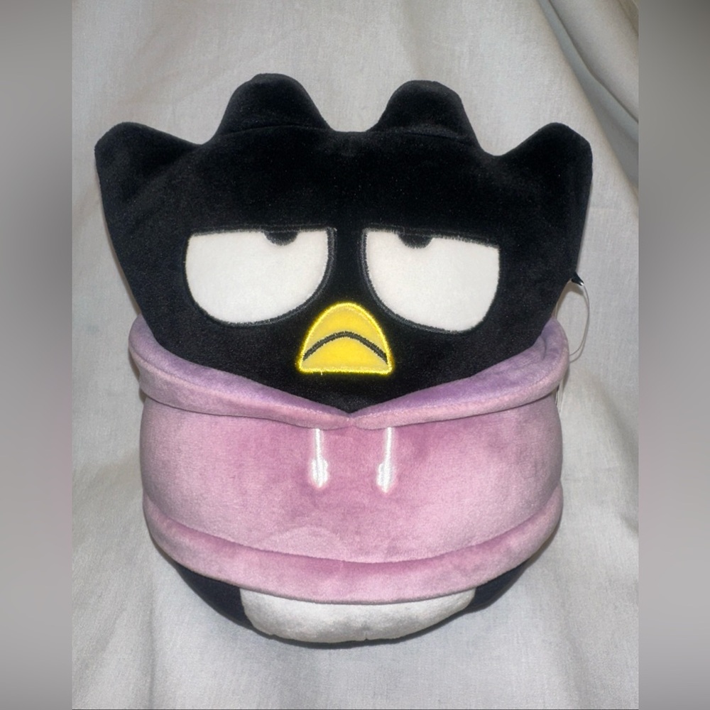 Squishmallows Hello Kitty Badtz-Maru Penguin With Hoodie 8" NWT First To Market